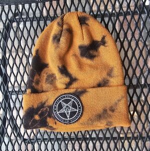 Blackcraft Cult Beanie Orange Tie Dye